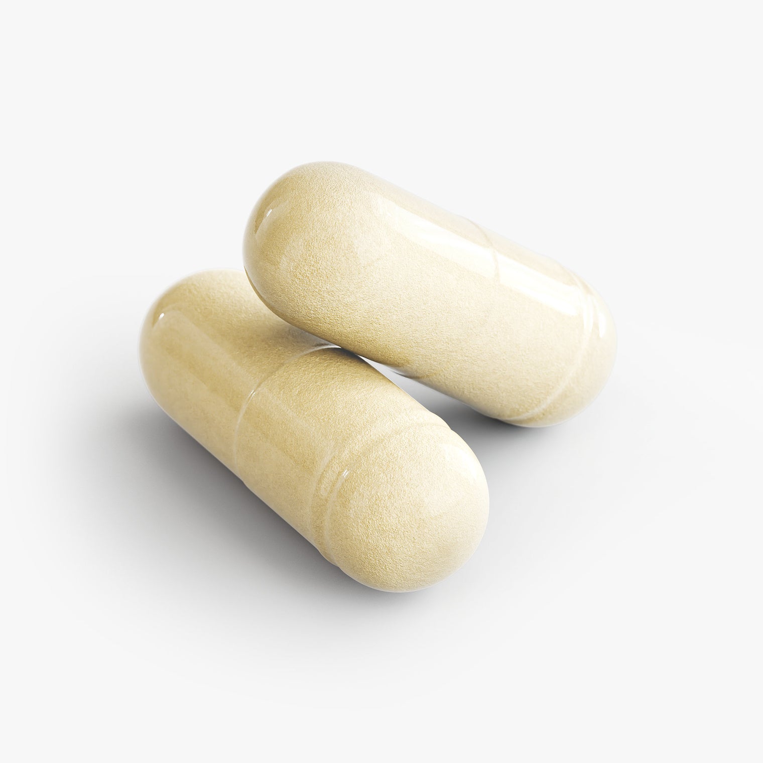 Close-up of a Thrive Hive Focus Formula capsule, a daily cognitive support supplement.