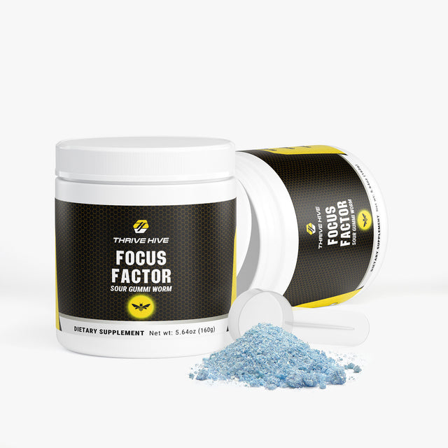 A scoop of Thrive Hive's Focus Factor, a blend for improved attention span and concentration.