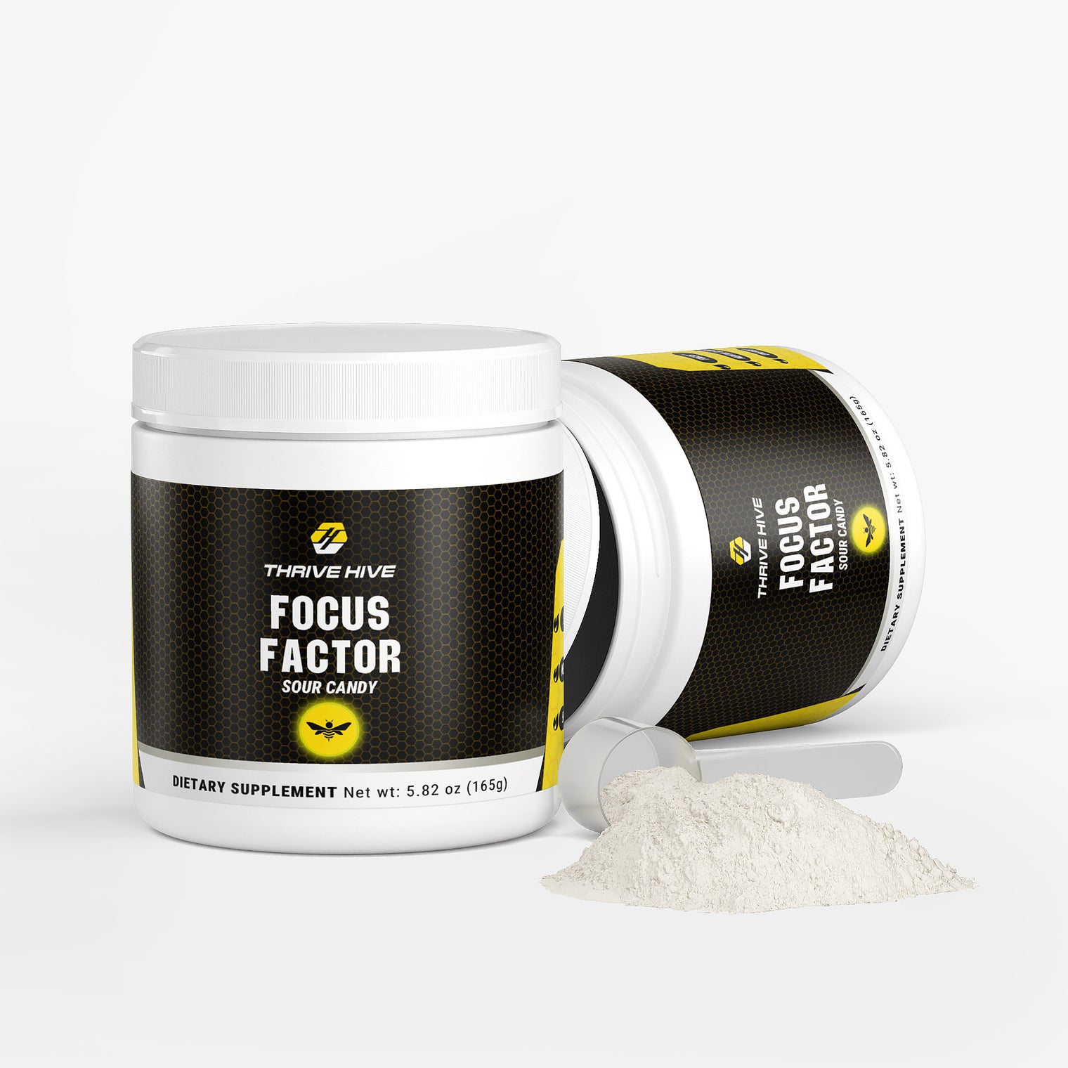 A scoop of Thrive Hive's Focus Factor, a blend for improved attention span and concentration.