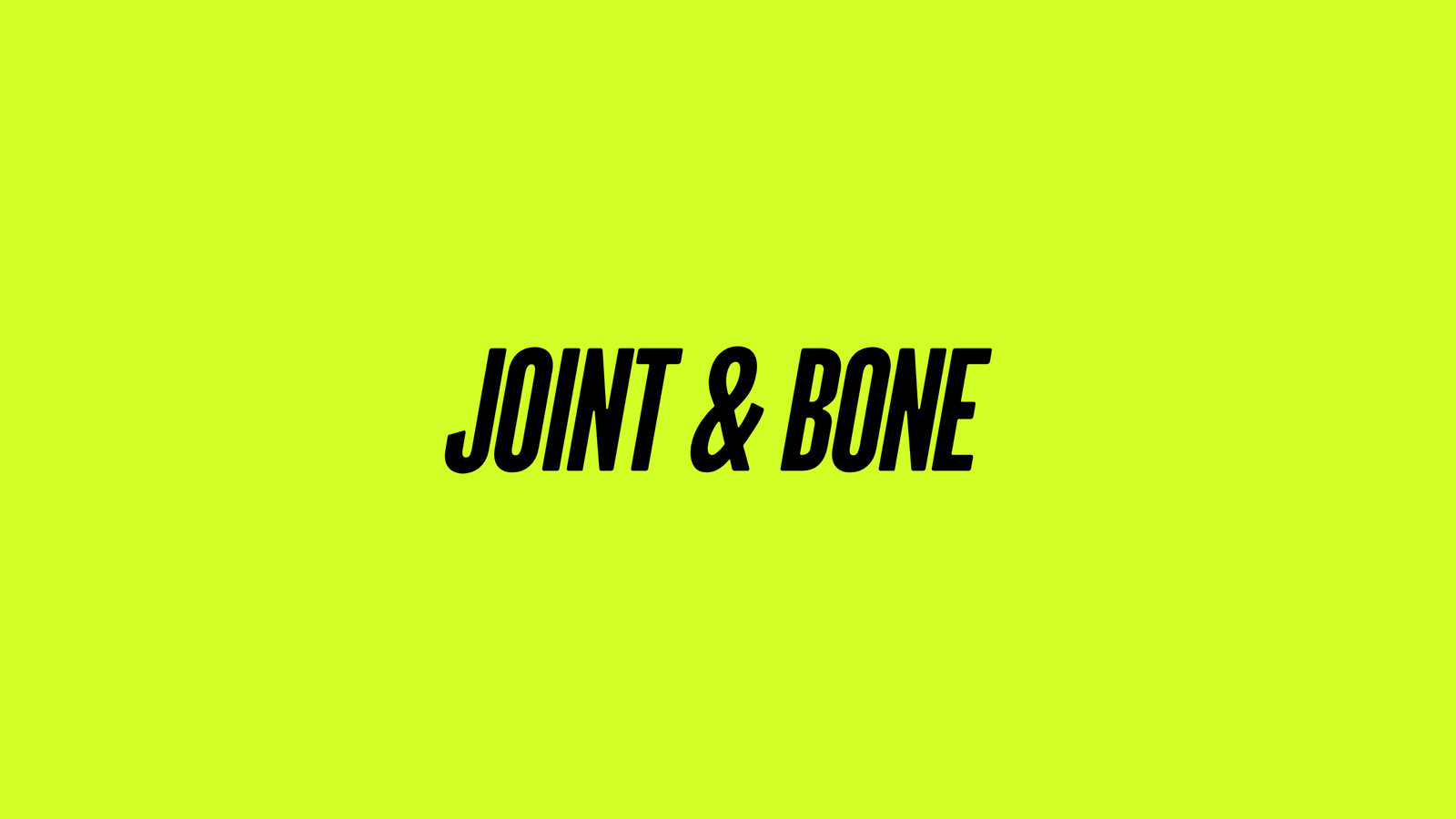 Joint & Bone