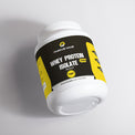 Thrive Hive Whey Protein Isolate (Chocolate) container, a supplement for muscle recovery and growth.