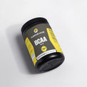 Thrive Hive BCAA powder container, a muscle recovery supplement with a Honeydew Watermelon flavor.