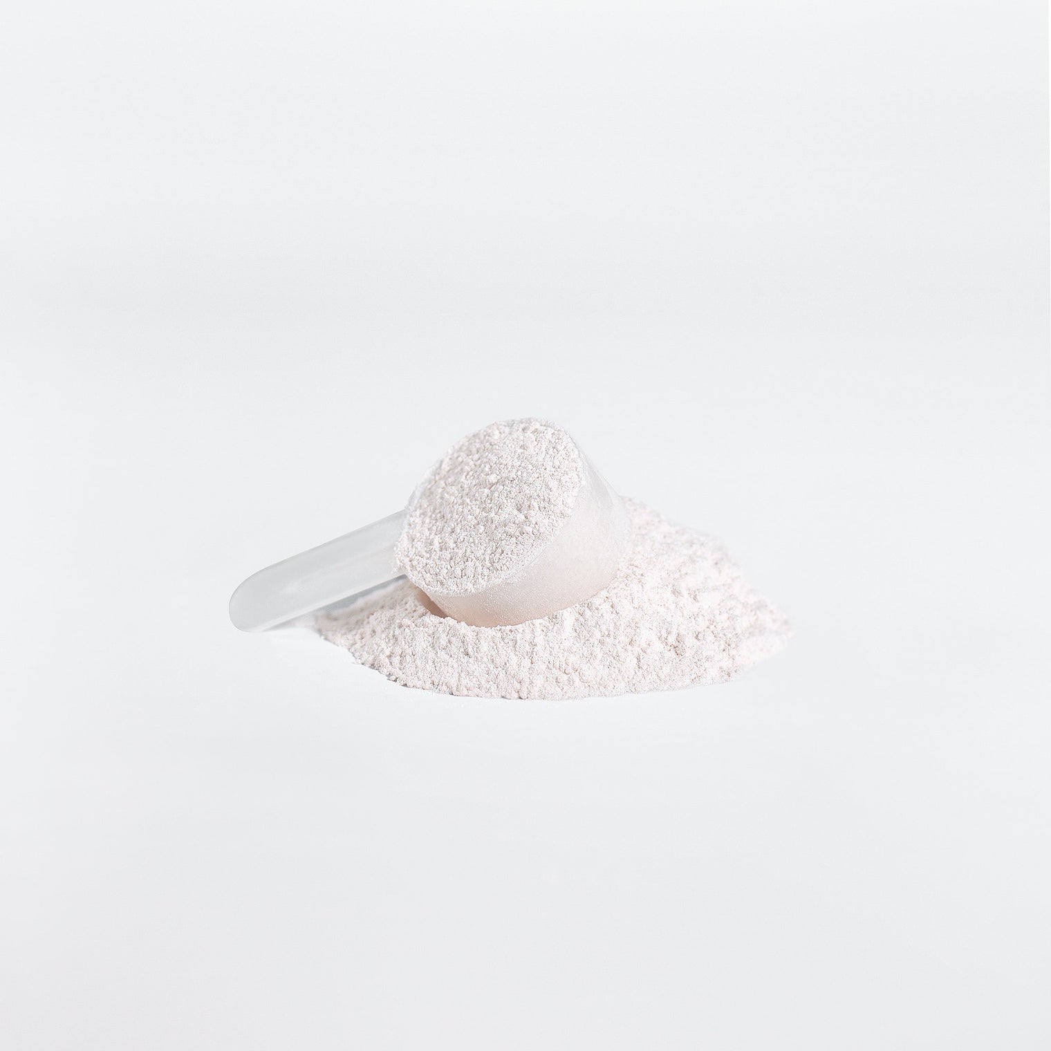 A scoop of Thrive Hive BCAA powder, an essential amino acid supplement for lean muscle.
