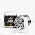 Thrive Hive Bee Bread Powder box with 30 sachets, a smoothie additive for natural energy and immunity.