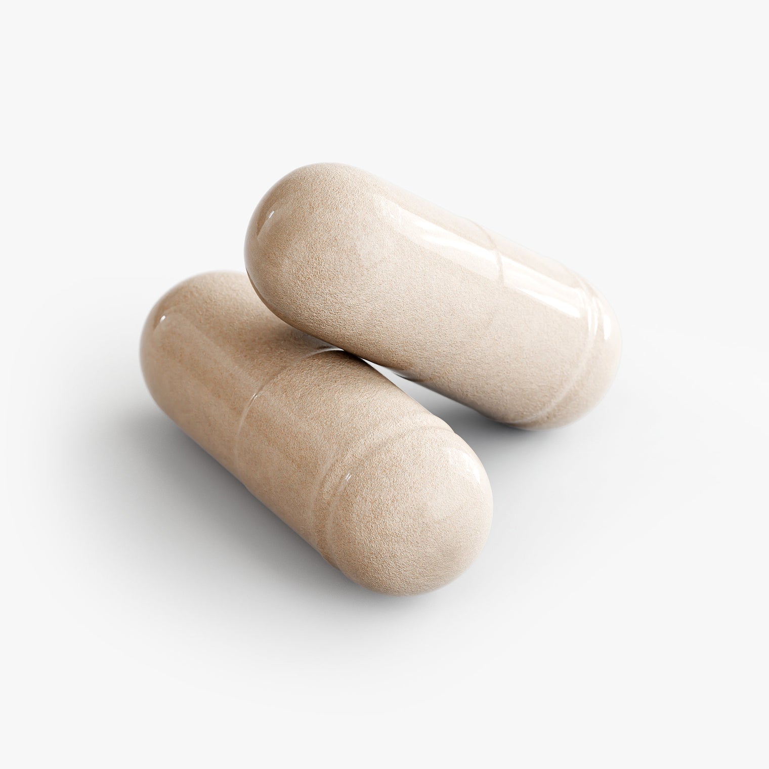 Close-up of a Thrive Hive Advanced Focus Formula capsule, a daily supplement for mental clarity.
