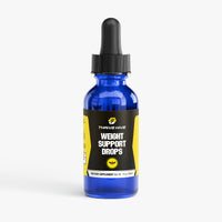 Thrive Hive Weight Support Drops bottle, a supplement for metabolism and fat burning.