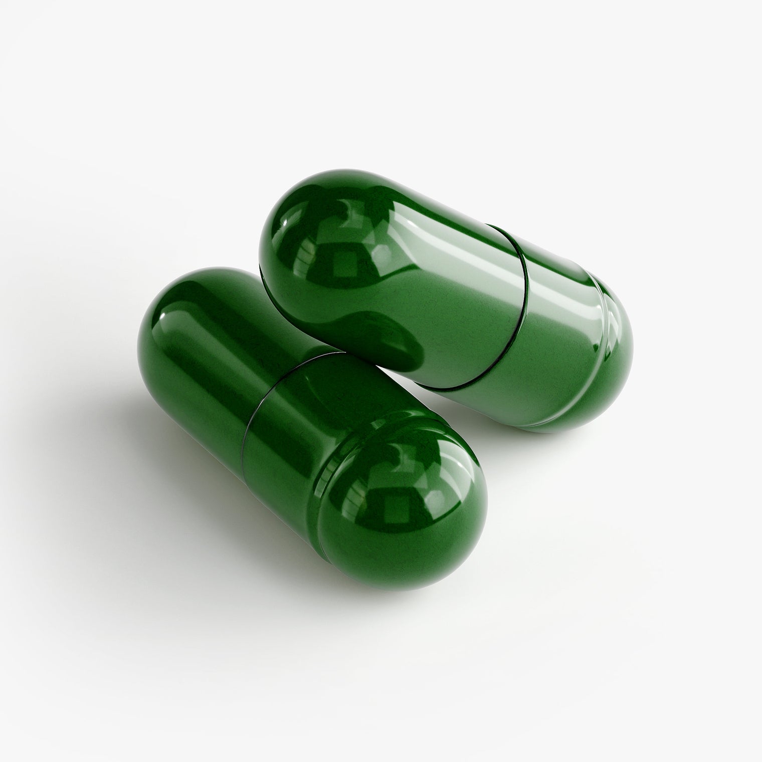 Close-up of a Thrive Hive Fat Attack Thermogenic Aid capsule, a metabolism booster.