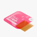 Close-up of Thrive Hive's raspberry-flavored Snooze Strip, a fast-acting melatonin oral strip.