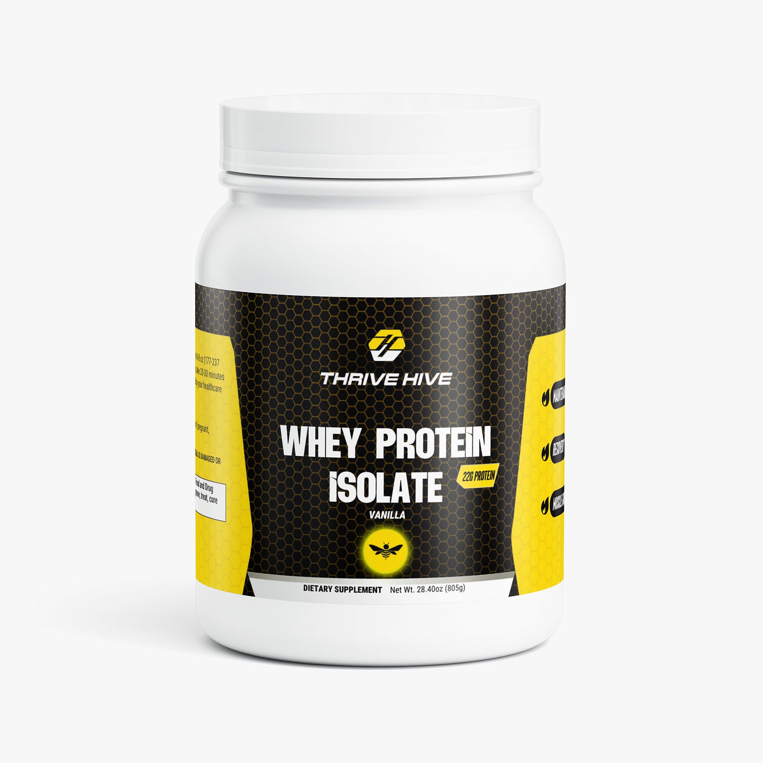 Whey Protein Isolate (Vanilla)