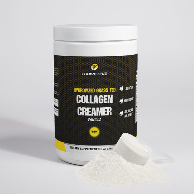 Hydrolyzed Grass Fed Collagen Creamer (Vanilla)